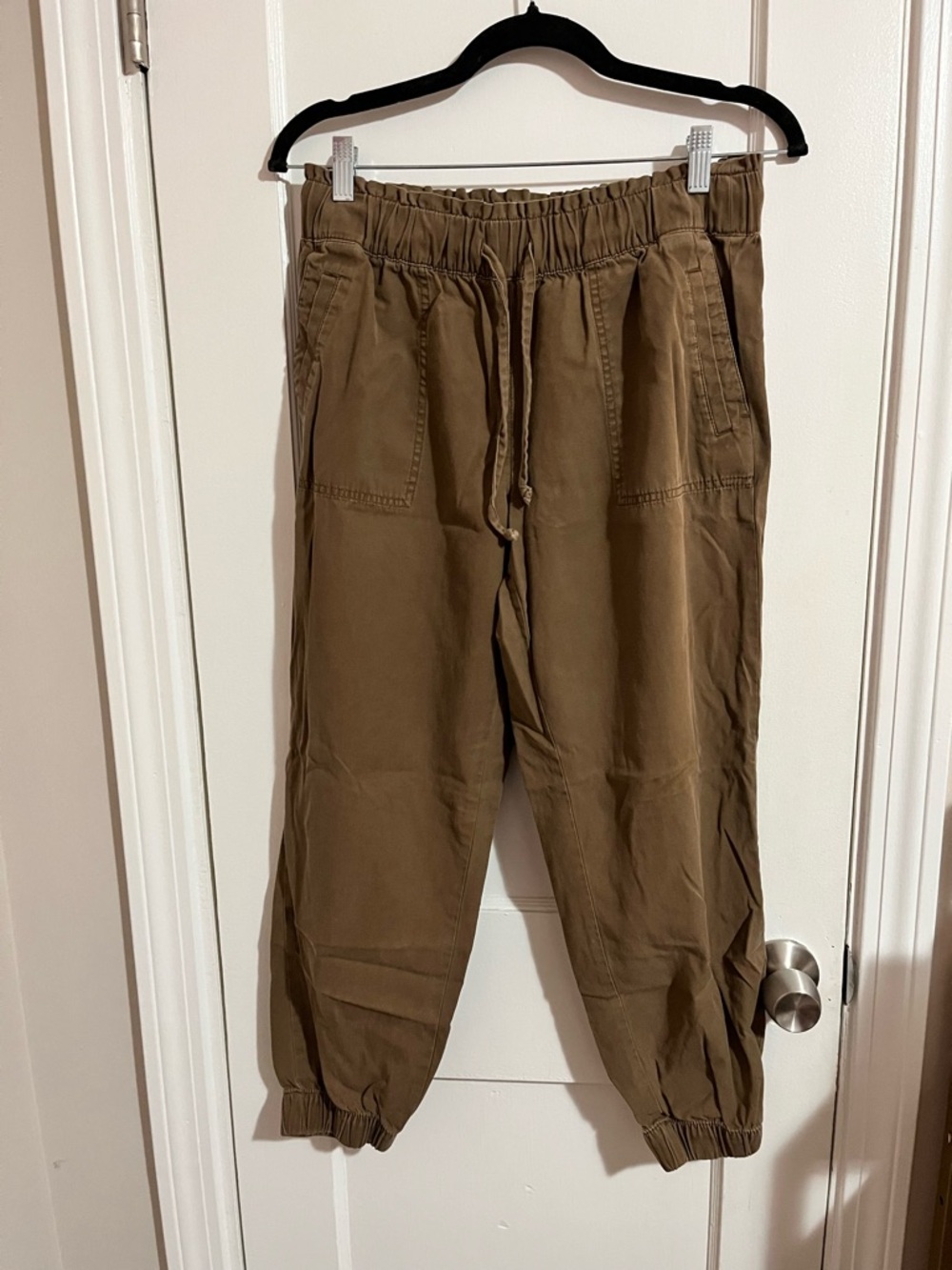 LOFT Outlet Brown Drawstring Jogger Pants